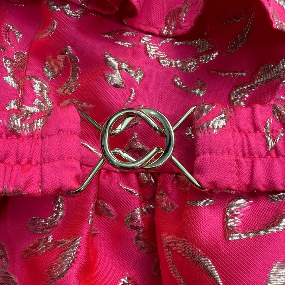 Lilly Pulitzer Vibrant Pink One-Shoulder Dress - Picture 4 of 10